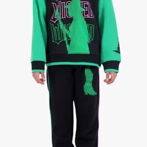 NWT Disney Wicked Hoodie & Jogger Set, 2-Piece Girls Size 4/5